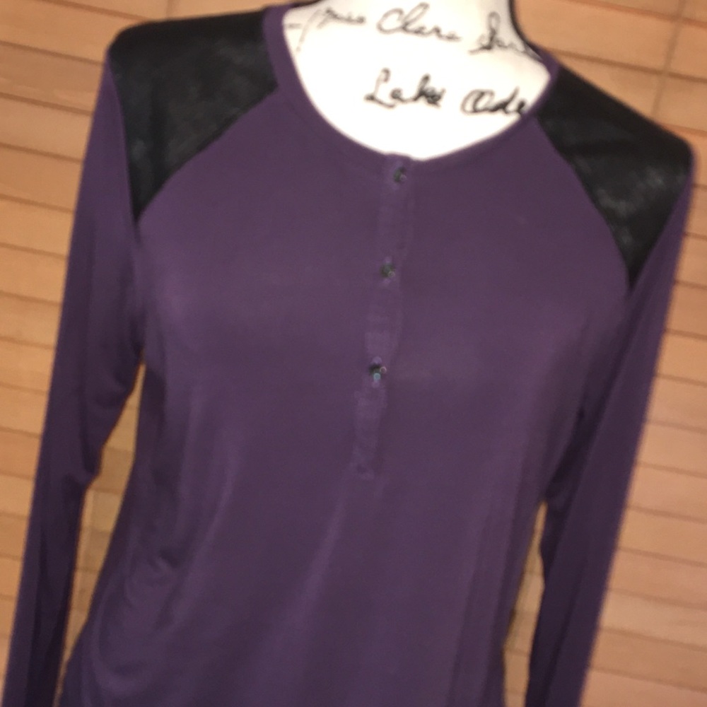 Calvin Klein Jeans Long Sleeve Blouse - Picture 2 of 8